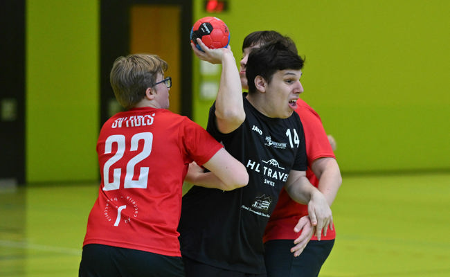 Packende Spielszenen, schöne Tore: Das Unified-Turnier des HC Rheintal war ein Handballfest