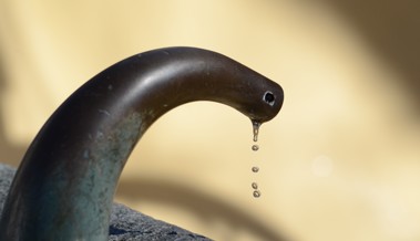 Wasser sparen ist das Gebot, die Versorgung bleibt dennoch gesichert
