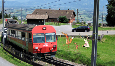 Auf Reisen mit Flos Bande und dem Gaiserbähnli: Im Frühling wird ein neuer Familienrätselweg eröffnet