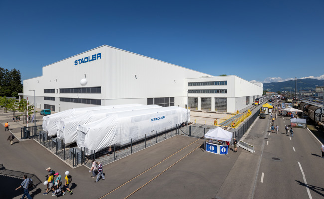 Stadler Rail zieht im Januar Rekordauftrag an Land