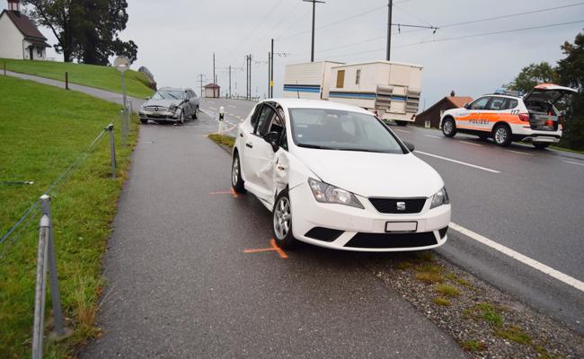 Crash auf dem Stoss