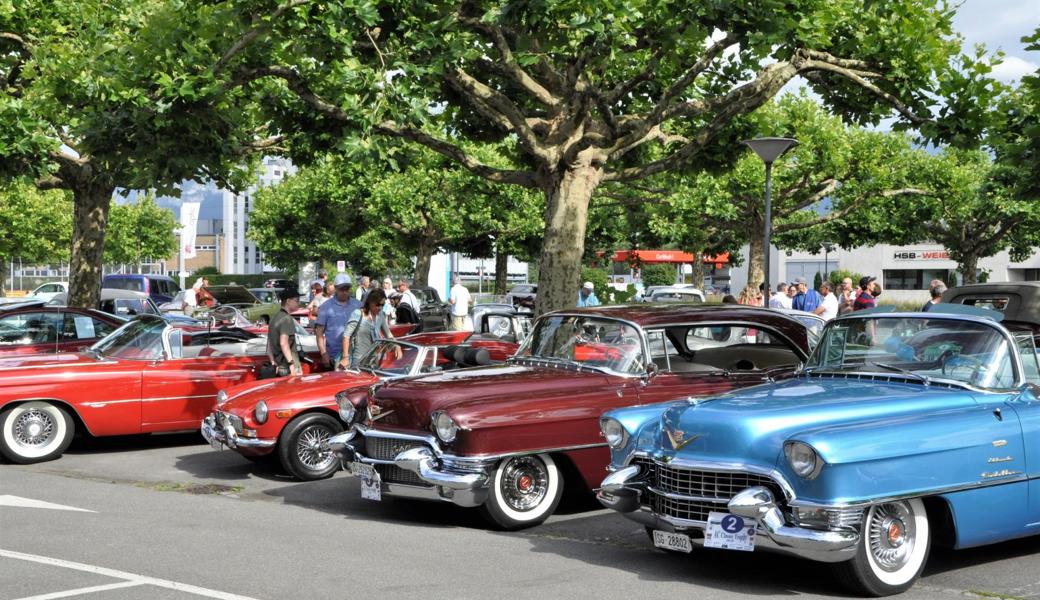 Nicht nur für die Fahrer sind die Oldtimer eine Attraktion, sondern auch für Trophy-Besucher. Die Fahrzeuge der Teilnehmer haben ein Mindestalter von dreissig Jahren.