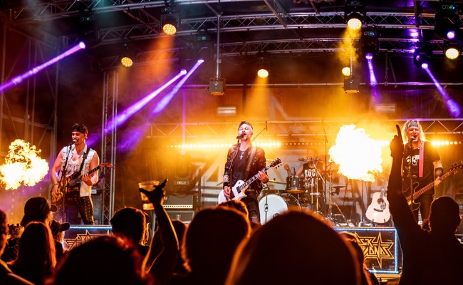 Black Diamonds im «Krempel»: Rheintaler Hardrocker spielen mit The New Roses