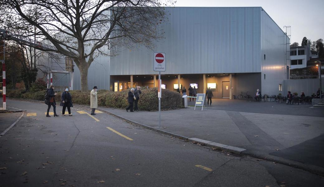 Es könnte letzten Endes vielleicht doch noch in Altstätten statt in Goldach stehen, hoffen einige Kantonsräte aus dem Rheintal: Das Provisorium des Stadttheaters St.Gallen.