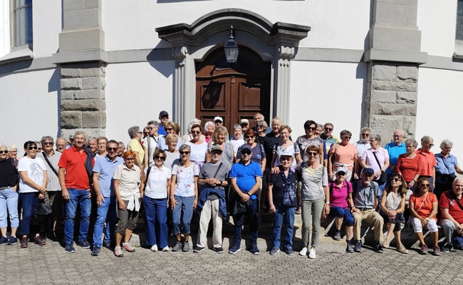 60Plus wanderte zu den drei Brücken