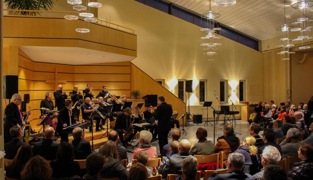 Das Christmaskonzert der Bigband füllte die evangelische Kirche in Heerbrugg bis auf den letzten Platz. 