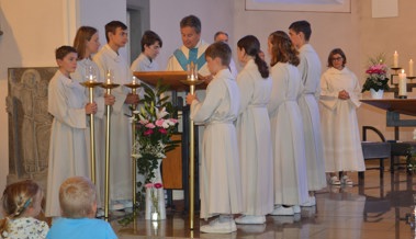 Der Prediger kam aus Marbach ans Kirchenfest Maria Geburt