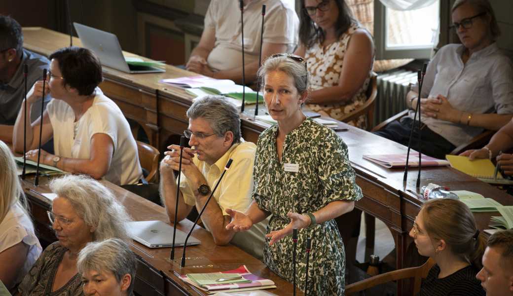Katja Roelli (stehend) und Marcel Wildi (links von ihr) bereitet der Berufsnachwuchs Sorgen. Sie versuchen, in der Synode mit zwei Motionen gegenzusteuern. 