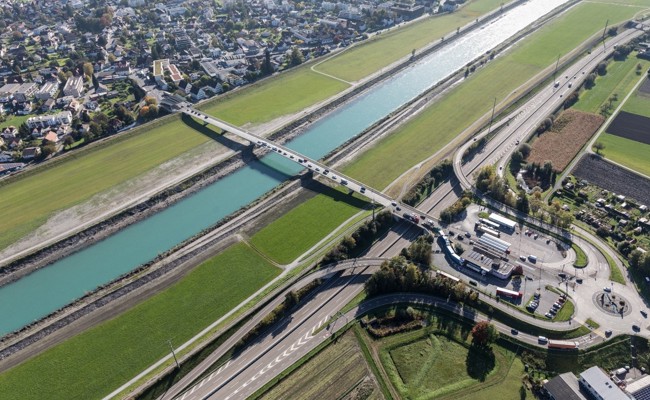 Grenzbrücke Au: Als Ersatz kommt auch ein Tunnel in Frage
