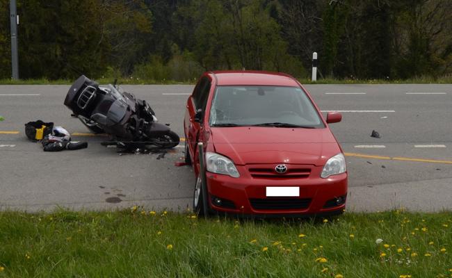 Schwerer Unfall in Gais