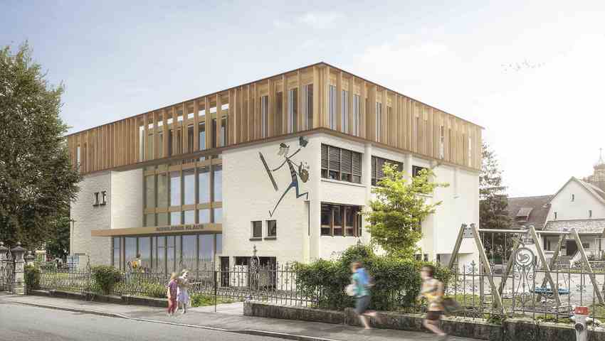 Aufstockung Schulhaus Klaus Aufstockung Schulhaus Klaus