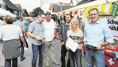 An der Kriessner Kilbi  trifft man das halbe Rheintal