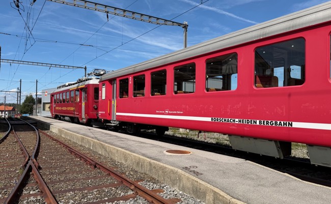 Gemeinde Heiden plant Bahnhof-Neubau trotz Defizit