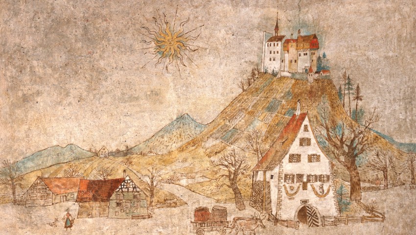 So präsentiert sich das Bild bis 2028 im Haus des Weins in Berneck. 