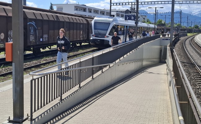 Der einst stolze Breiteplatz verlottert und der Bahnhof Heerbrugg hält mit dem Wachstum nicht Schritt