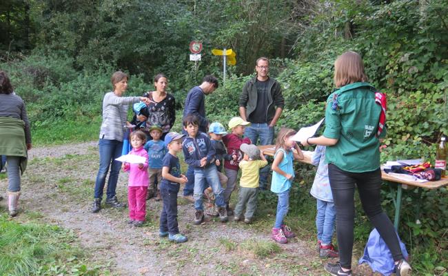 Die Pfadi schwelgt in Erinnerungen
