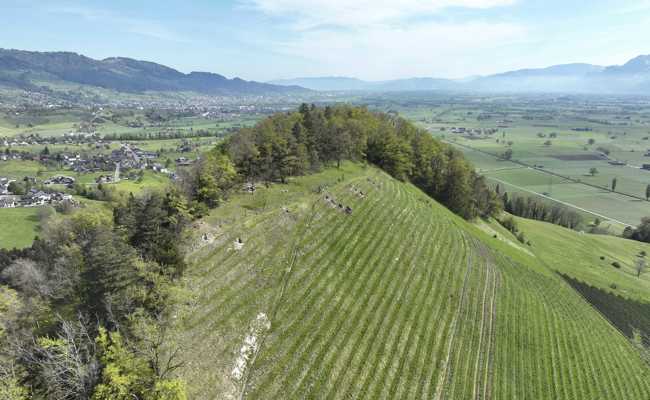Kuppe auf dem Hoch Chapf war in Bronzezeit bewohnt