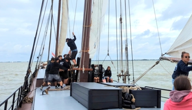 Guter Wind bei beiden Rheintaler Segeltörns im Wattenmeer