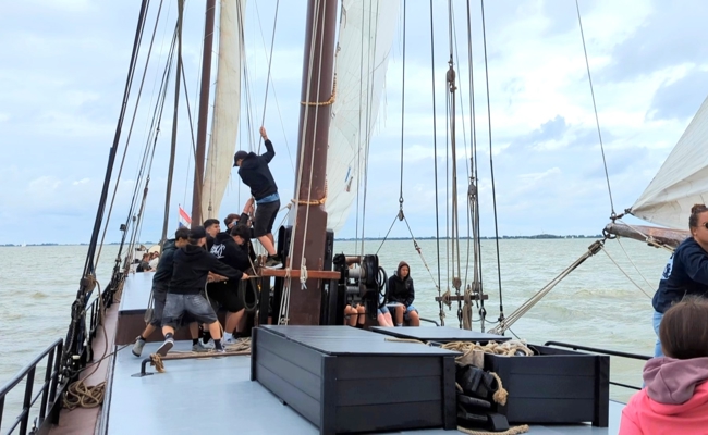 Guter Wind bei beiden Rheintaler Segeltörns im Wattenmeer