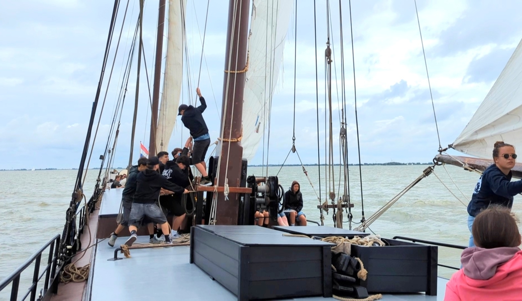 Guter Wind bei beiden Rheintaler Segeltörns im Wattenmeer