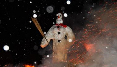 Pfadi-Nachwuchs setzte sich für die Schneefrau ein