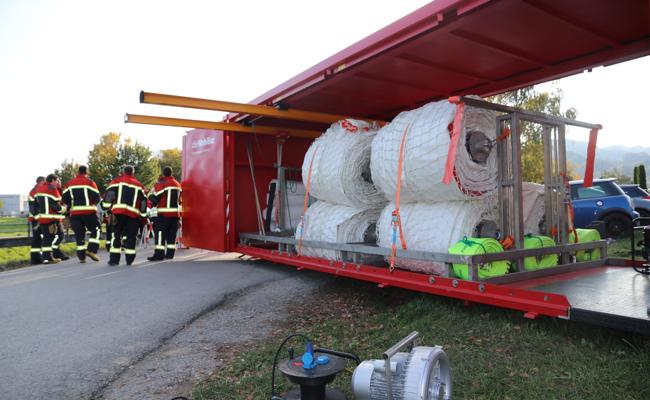 Ein Geschenk an die Feuerwehr
