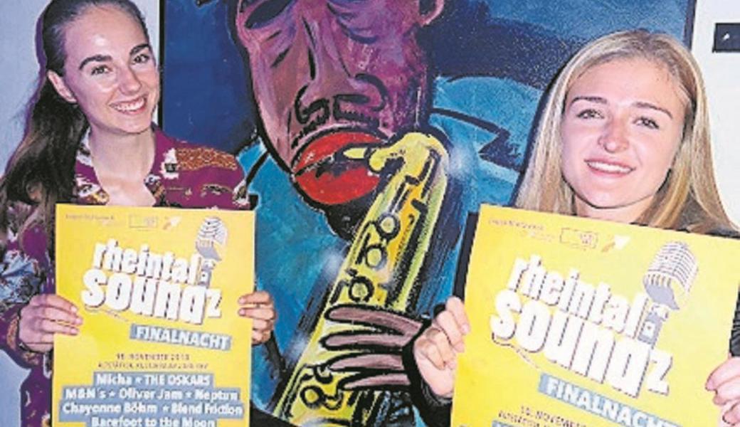 Alison Monnat (links) und Leonie Imhof rocken mit ihren Bands die Bühne. 