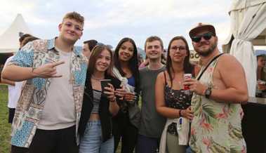 Show- und Lichteffekte, Mini-Openair-Kino, cooler Sound: Viel Spektakel am «Summer Love»