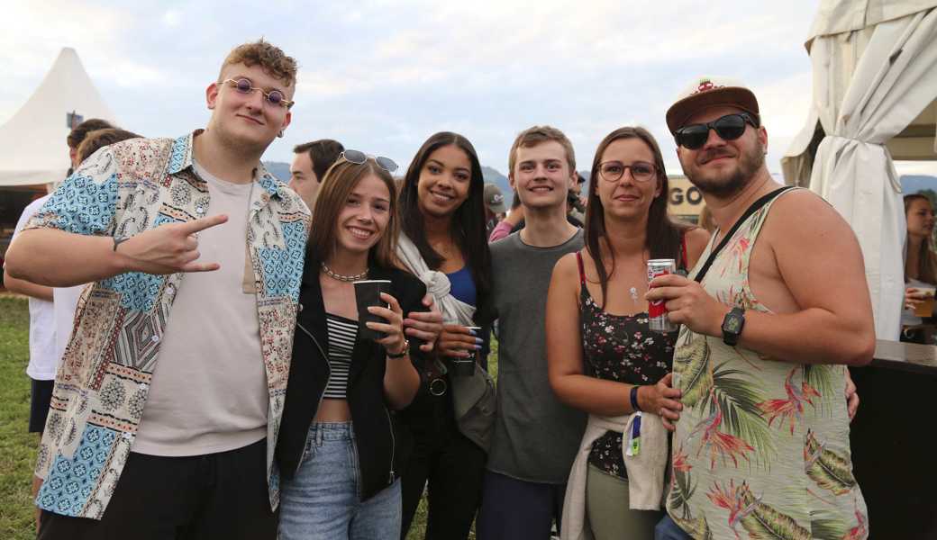Das Publikum feierte ein Fest, das traditionell am Vorabend des 1. August stattfindet.  