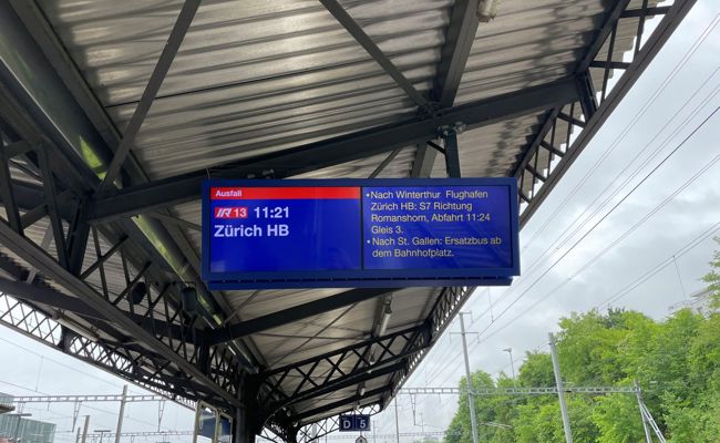 Ob die SBB genug Ersatzbusse haben und wie aktuell der Fahrplan ist: Die wichtigsten Infos zum Unterbruch