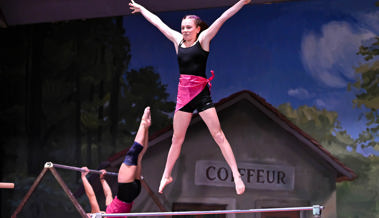 Schauturnen des STV Kriessern: War wirklich ein Wolf im Kriessner Wäldli?