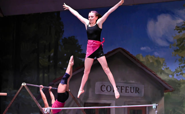 Schauturnen des STV Kriessern: War wirklich ein Wolf im Kriessner Wäldli?