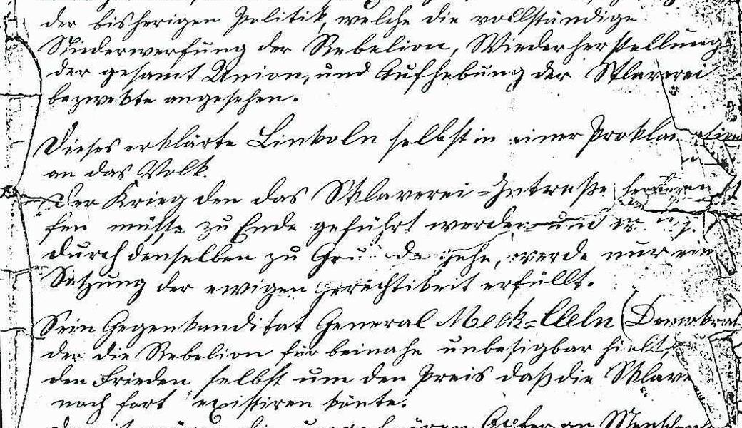 In einem Brief über 16 Seiten schilderte Carl Beda Benz politisch kenntnisreich und in lebhaftem Schreibstil seine Erlebnisse in den USA.