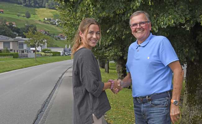 Echte Freundschaften im digitalen Zeitalter: Celine Sieber und Walter Portmann tauschen sich aus