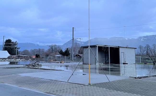 Nach Grossband: Bau der neuen Produktionshalle soll im Herbst abgeschlossen sein