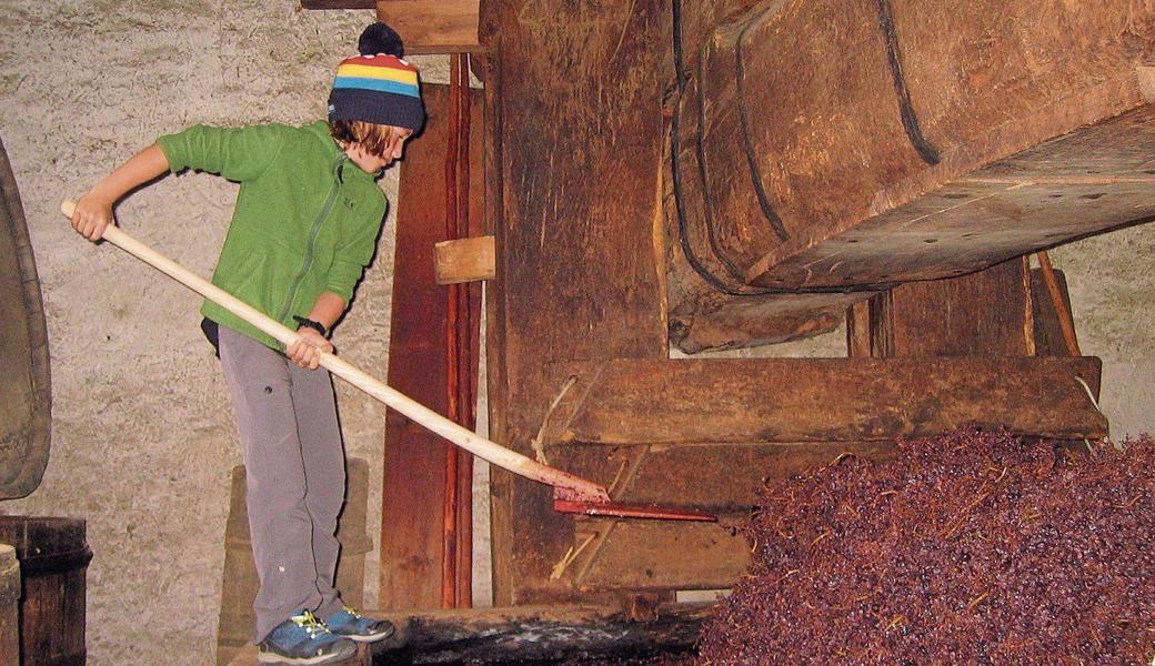 Auch die kleinen Helfer legten Hand an. 