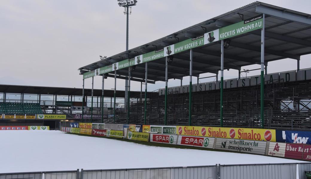 Wie geht's weiter im Reichshofstadion, in dem Austria Lustenau seine Heimspiele austrägt?