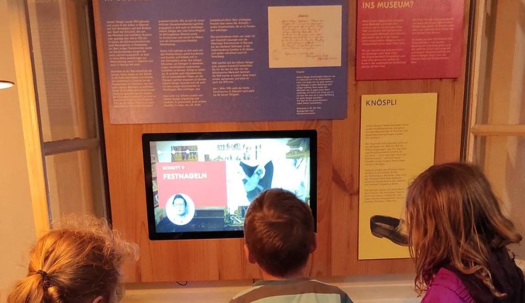 Die Ausstellung vermittelt Wissenswertes zur Gemeinde.