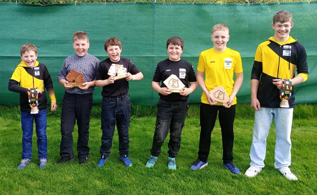 Andrin Guntli und Adrian Meier erschwingen in Bazenheid Rang zwei