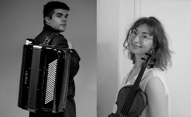 Klangdialoge im Prestegg: Michaela Loher und Ghenadie Rotari spannen den Bogen von Bach bis Korsun