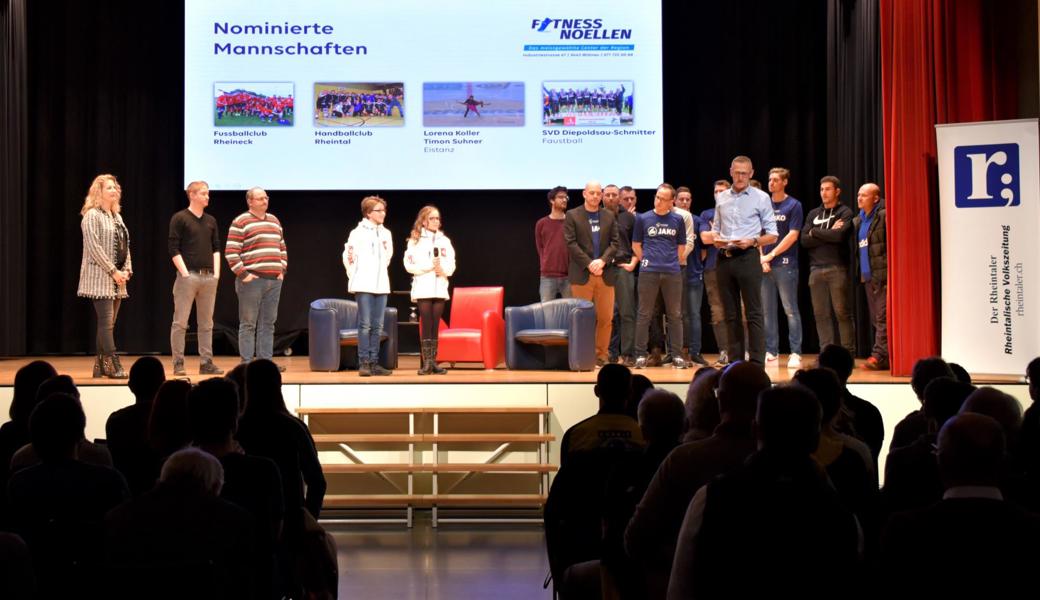 Eine Impression von der Wahl des besten Teams im 2019. Eine Impression von der Wahl des besten Teams im 2019.