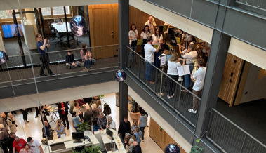 Ein geselliges Jahresende bei der Hausbank