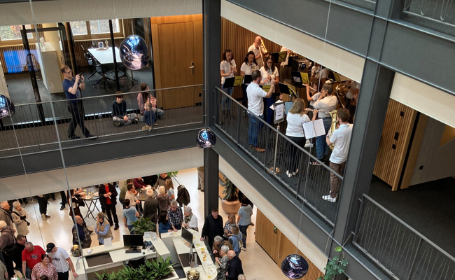 Ein geselliges Jahresende bei der Hausbank