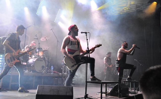 Hart, härter, Rock am Fels