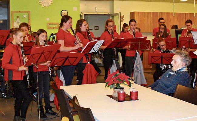 Ständchen der Jungmusikanten erfreute