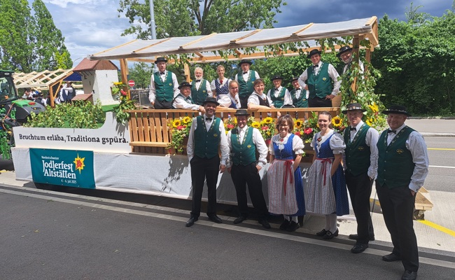 OK vom Nordostschweizer Jodlerfest und Jodlerklub beim Zentralschweizerischen Jodlerfest