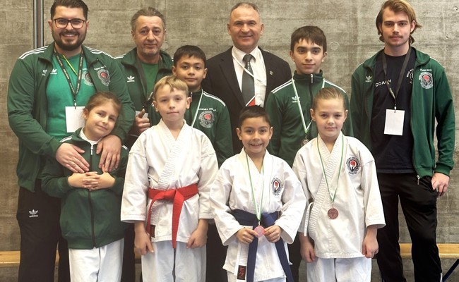 Acht Podestplätze für die Karateschule Altstätten