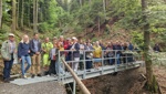 Witzwanderweg bleibt durch Brücke attraktiv