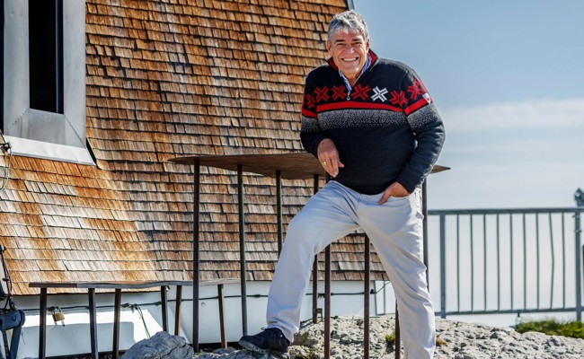 Meteorologe Felix Blumer ist nach seinem SRF-Abgang nun Säntis-Wetterbotschafter