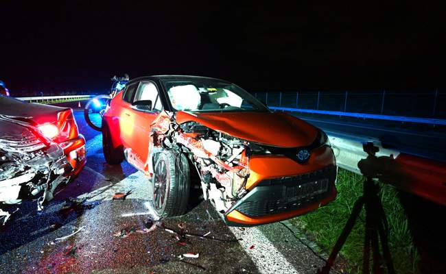 Alkoholisierte 20-Jährige verursacht Crash auf Autobahn